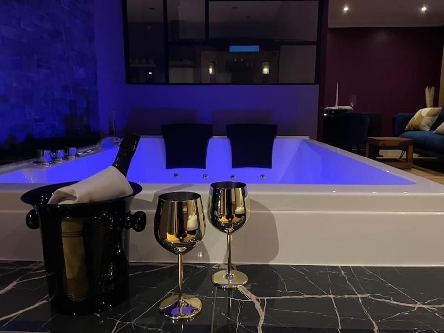 Le Cocon Des Granges - Suite Sauna Jaccuzi Spa Bonnieres-sur-Seine Luaran gambar